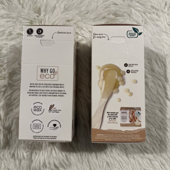 Nad's Eco Salon Wax Beads Refill long lasting results with tea tree oil (2) - Picture 2 of 6